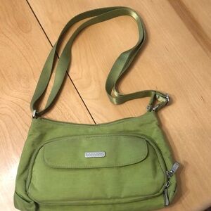 Baggallini Curry everyday bath mini.  Lightweight water resistant nylon